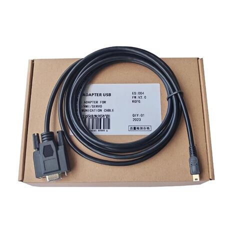 RS232-DS مناسب لـ DS2 3 5B 5C 5E 5L سلسلة محرك سيرفو تشغيل كابل تنزيل كابل rs232 قابس مسطح تسلسلي 2.5 متر in Saudi Arabia