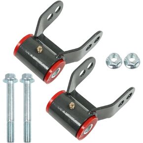GXYWADY Rear Shackle 1.5 or 2 Lift Kit Replacement for 4WD 1988-1998 Chevy GMC K1500 K2500 Replacement for 1992-1999 GMC Yukon 4WD