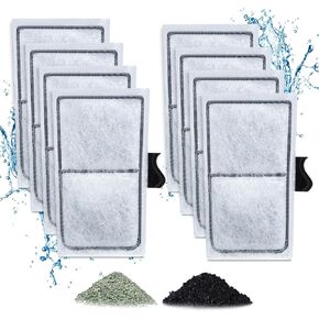 15 Pack Filter Cartridges for Top Fin Filter, Replacement Filter Cartridges for TOP FIN EF-S Element and BF5 BETTAFLO