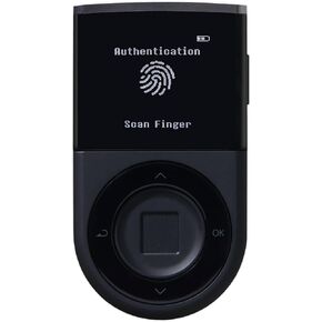 D'CENT Biometric Cold Wallet – Your keys, Your cryptos – Fingerprint authentication