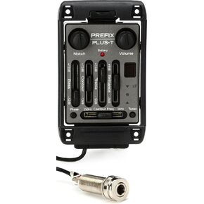 Fishman Prefix Plus-T Onboard Preamp, Narrow Format