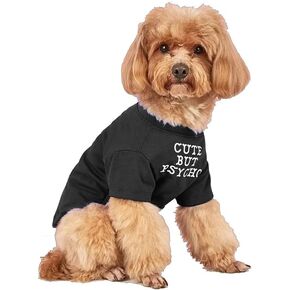 Cute Dog Clothes,Dog T Shirt for Medium Dogs.Dog Clothes for Small Dogs Girl Boy,Puppy.Breathable Soft Dog Costume Pet Dogs Cats,Pet Pullover Jumper,Cat Clothes (XXL-(19~23lb), Chest~21.5", Black)