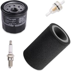 Air Filter Foam Oil Filter Fuel Filter Spark Plug For Yamaha Bruin 350 2004-2006 Grizzly 350 450 2007-2014 Wolverine 450 2006-2010 Wolverine 350 2006-2009 Kodiak 450 400 2004-2006 5UH-E4451-10-00