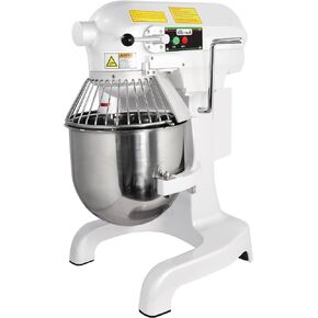 Winco Commercial-Grade Planetary Mixer, 10 Liter,White