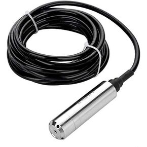 Yosoo Health Gear DC24V 4-20mA Liquid Level Sensor, Floatless Level Switch Sensor, Throw-in Type Water Level Sensor for Detecting 0-5m Range Depth, 6 Meters Cable
