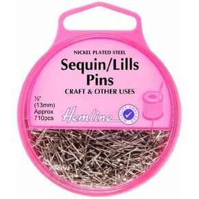 Hemline Sequin/Lills/Bead Pins 13mm 710pcs