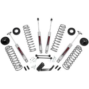 Rough Country 3.25" Lift Kit for 2007-2018 Jeep Wrangler JK | 4-Door - PERF694