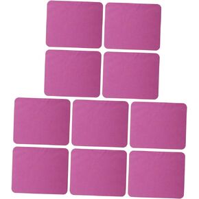 10pcs Glasses Cleaning Cloth Mirror for Kids Microfiber Glasses Cloths Lens Cleaner for Eyeglasses Cloth for Glasses Student Purple Glasses Lens Fiber Shortsighted