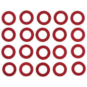 Chamixx 20X Lower Gear Case Oil Drain Gaskets 90430-08020-00 90430-08021-00 Compatible with Yamaha 4-Stroke Outboard Motors