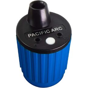 Pacific Arc Hand Held Rotary Lead Pointer with Sharp and Blunt Settings and Lead Cleaner, Blue