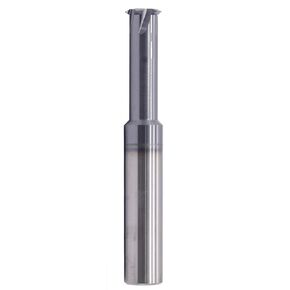 5/8" 11-32 TPI Single Pitch Solid Carbide Thread end Mill - AlTiN Coated, 5 Flute- .490" Cutting Diameter, Necked to Thread 1.375 Deep, 1/2" Shank Diameter, 3-1/2" Overall Length