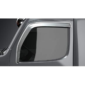 Belmor VLC-839-1 Chrome Ventvisor Side Window Deflector for 2017-2018 International LT