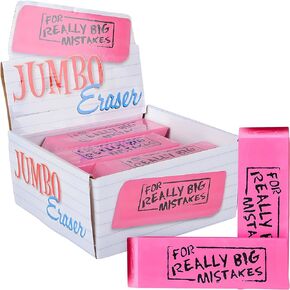 Rhode Island Novelty Jumbo Big Mistake Wedge Erasers