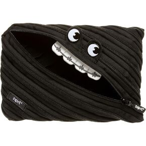 ZIPIT Monster Pencil Case for Boys | Large Capacity Pencil Pouch for School, College and Office | Pencil Bag for Boys and Girls (Blue) in Kuwait