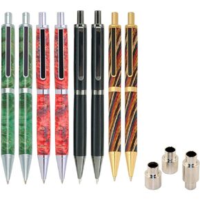 Penn State Industries PKPENXFREE Slimline Pro Gel Writer Click Pen Kit Starter Package Woodturning Project