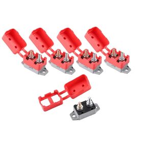 GLOSO Stud Type Circuit Breakers, Lengthwise Bracket, Auto Reset (T1) - 1 Pack (20A) E518