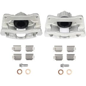PAROD 18B5044 18B5045 Front Brake Caliper Fit for 2008-2012 Jeep Liberty, Dodge Grand Caravan, 2007-2012 Wrangler,Chrysler Town & Country, 2007-2010 Nitro, 2009-2012 VW Routan, 2012-2012 Ram C/V