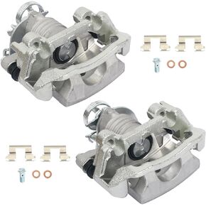 PAROD 18B4893+18B4892 Rear Brake Caliper Fit for 2005-2008 Chevy Cobalt, 2008-2010 HHR, 2004-2012 Malibu, 2007-2009 Pontiac G5, 2005-2010 G6, 2006 Pursuit, 2007-2009 Saturn Aura, 2004-2007 Ion