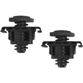 Automkt 2 Pcs Adjustable Hood Stop Bumper Buffer Fits for Dodge RAM 1500 2500 3500 4500 5500 Grand Caravan Dakota Journey Chrysler Replaces 55276482AB 68217759AA 68050755AB 68050755AA