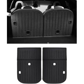 KKTR-CAR Rear Seat Protection Cover,Third Row Back Seats Cover, Back Seat Protector Rear Pet Seat Cover Mat for 7 Seater Tesla Model X Accessories (2022-2024)