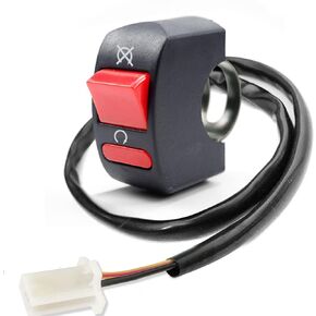 Kill Switch On Off Button for ATV Motorcycle Scooter Go Kart Engine Off Road Dirt Bike Mini Bikes 7/8'' 22mm Handle Bar Parts