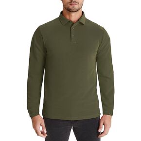 JOYMASAR Men's Polo Shirt, Long and Short Sleeve Tactical Shirts,Lightweight Golf Shirts, Outdoor UPF 50+ Tennis Shirt