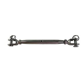 US STAINLESS Stainless Steel 316 Type E M6 Turnbuckle Rigging Screw Jaw & Jaw Marine Grade