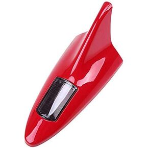 Car Security Solar Power Energy LEDWarning TailLight Shark Fin Antenna Universal Security Car Solar Power Energy LED Warning Anti-Tailing Shark Fin Antenna New Black Security Car