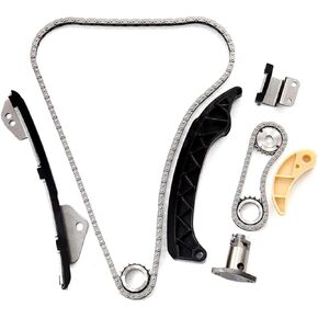cycwer Engine Timing Chain Kit 13540-37010, 916-944, 37010 for Vibe Xd Corolla Matrix Prius Plug-In V CT200H 1.8L 2.4L 2ZR FE Automotive Timing Chain Set Cam Phaser Camshaft