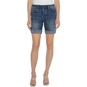 Liverpool Women's Boyfriend Fray Cuff Short