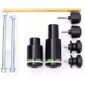 OES Frame Sliders Swingarm Spools Fork Sliders 2017 2018 2019 Kawasaki Z650 (Green)