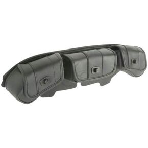 PACASK Windshield Bag Tri Pouch 3 Pocket Fairing For Touring Electra Street Glide 96-13 FLHT FLHTC FLHX FLHTK 1996-2013 12