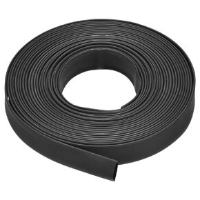 MECCANIXITY Heat Shrink Tubing, 4:1 Ratio 5/8 Inch Diameter 30ft Adhesive Lined Dual Wall Heat Shrink Tube Waterproof Sealed Black