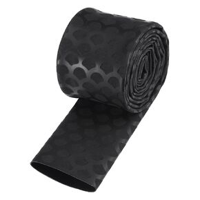 uxcell Heat Shrink Wrap Tubing Sleeve for Fishing Rod Grips Handle, 48mm Flat 3.3ft 2:1 Ratio Black