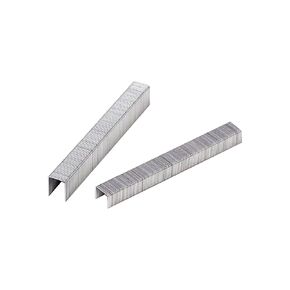 21Gauge Galvanized Upholstery Fine Wire Staples, 80 Series, for Pneumatic Stapler, Upholstery Staple Gun, Fabric, Cabinet, (5/32",1/4",5/16",3/8",1/2",9/16",5/8") Leg Length (10,000 Pcs/Box) (8014)