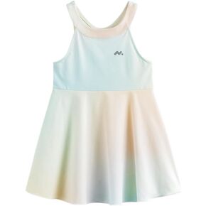 MARC&JANIE Girls Cool Feeling Sun Protection Tank Dress Sport Sleeveless Tennis Dress 240612