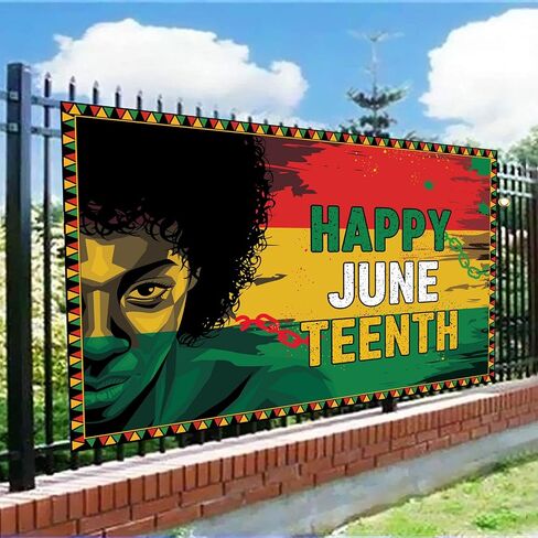 ديكورات خلفية لافتة يوم Juneteenth Day، 1865، 19 يونيو 19th يوم الحرية التاسع عشر، لافتة خلفية لحفلات يوم الحرية الأمريكي الأفريقي، ساحة الشرفة الأمريكية، مكتب المنزل، لوازم ديكور التصوير الفوتوغرافي in Saudi Arabia