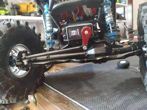 RZXYL Aluminum Front and Rear Axle for 1/10 Axial Wraith 90018 90048 90053 90018 90020 90045 90056 RR10 RC Model Crawler Car (Black) in Saudi Arabia