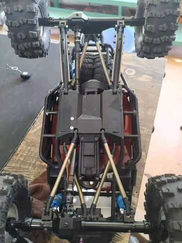 RZXYL Aluminum Front and Rear Axle for 1/10 Axial Wraith 90018 90048 90053 90018 90020 90045 90056 RR10 RC Model Crawler Car (Black) in Saudi Arabia