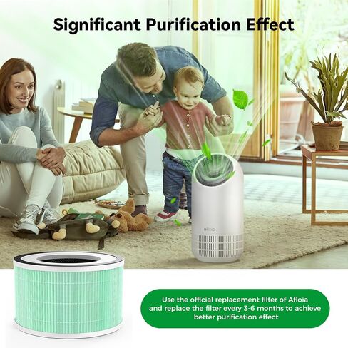 فلتر بديل للحيوانات الأليفة قابل للغسل والإزالة من Afloia لفيلو/فيلو مع موزع الزيوت العطرية/ألو/هالو لتنقية الهواء in Kuwait