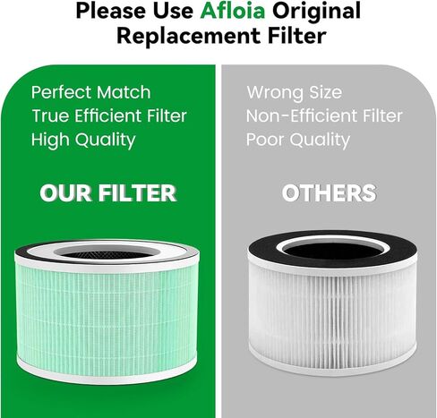 فلتر بديل للحيوانات الأليفة قابل للغسل والإزالة من Afloia لفيلو/فيلو مع موزع الزيوت العطرية/ألو/هالو لتنقية الهواء in Kuwait