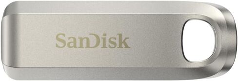 محرك أقراص فلاش SanDisk Ultra Luxe USB من النوع C سعة 256 جيجابايت - سرعة تصل إلى 400 ميجابايت/ثانية، USB 3.2 الجيل الأول، تصميم معدني ممتاز - SDCZ75-256G-G46 in Saudi Arabia