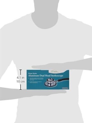 سماعة الطبيب Veridian Healthcare Prism Series ذات الرأس المزدوج، باللون الأزرق الملكي، في صندوق in Kuwait