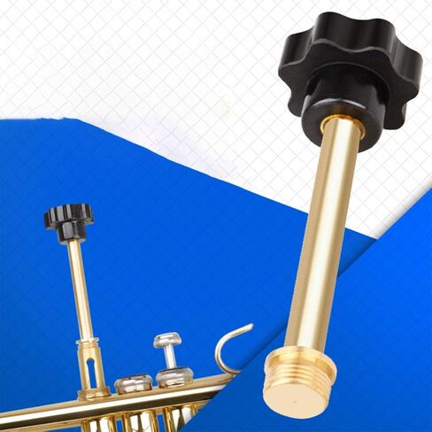 Snap Button Tool Trumpet Piston Grinding Tool Brass Piston Grinding Rod Musical Instrument Repair Tools Accessories (Golden) Guitar Accessories in Saudi Arabia