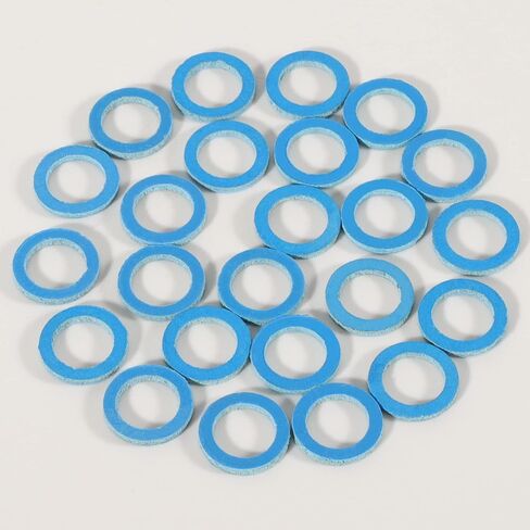 24 Pcs Lower Unit Drain Plug Seal Gasket, Gearcase Lube Drain Screw Washer Replacement for Mercury Marine Outboard Evinude Mercruiser Outdrive Tohatsu 12-19183-3 12-19183Q02 12-19183K02 18-2244 in Saudi Arabia