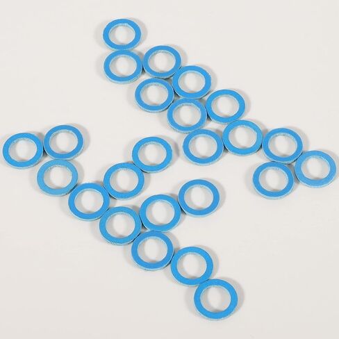 24 Pcs Lower Unit Drain Plug Seal Gasket, Gearcase Lube Drain Screw Washer Replacement for Mercury Marine Outboard Evinude Mercruiser Outdrive Tohatsu 12-19183-3 12-19183Q02 12-19183K02 18-2244 in Saudi Arabia