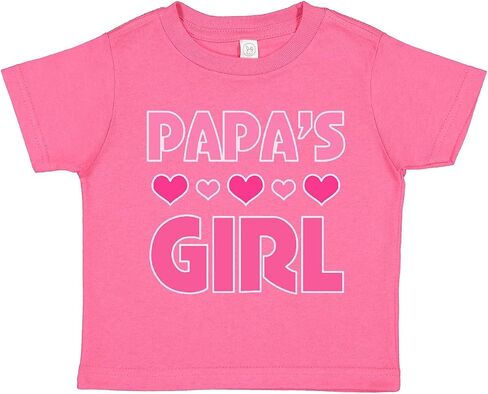 inktastic Papas Girl Granddaughter Toddler T-Shirt in Saudi Arabia