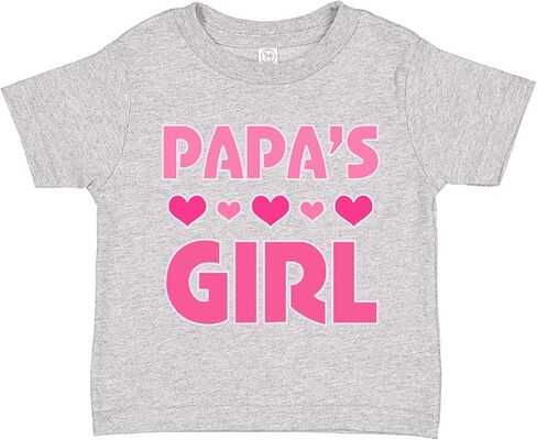 inktastic Papas Girl Granddaughter Toddler T-Shirt in Saudi Arabia