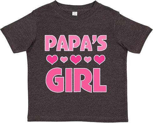 inktastic Papas Girl Granddaughter Toddler T-Shirt in Saudi Arabia