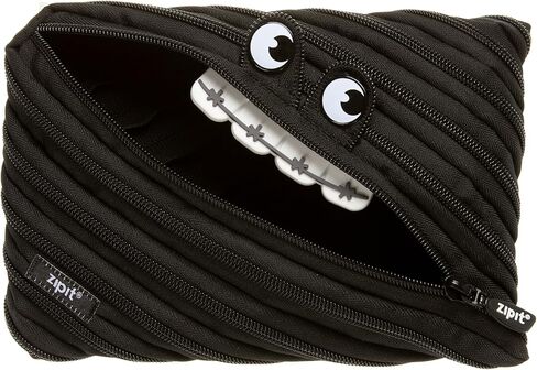 ZIPIT مقلمة مونستر للأولاد | حقيبة أقلام رصاص ذات سعة كبيرة للمدرسة والكلية والمكتب | حقيبة أقلام للأولاد والبنات (أزرق) in Kuwait